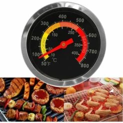 MEZHENG Barbecue En Acier Inoxydable Barbecue Fumoir Gril Thermomètre Jauge De Température 10-400 ℃ Thermomètre Barbecue -France Barbecue Soldes Boutique 61310098 5