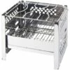 BF Gril Extérieur En Acier Inoxydable, Gril Pliable à Levage Réglable, Gril Portable (maille Courbée) -France Barbecue Soldes Boutique 64387283 1