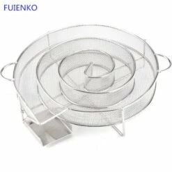 Boîte De Fumoir De GranuleBoîte De Fumoir Coleur De Argent 21x18x4.5cm FUIENKO