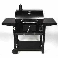 Barbecue à Charbon 42.5x33cm Avec Chariot - 306446 - Somagic - Noir