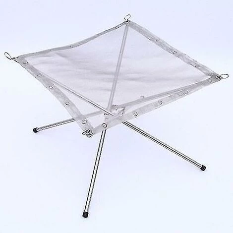 BDD Feu De Camp Feu De Camp Grille De Chauffage De Jardin Support De Foyer Support De Poêles à Bois Pliant Cadre De Feu De Camp Extérieur 4 BDD Feu De Camp Feu De Camp Grille De Chauffage De Jardin Support De Foyer Support De Poêles à Bois Pliant Cadre De Feu De Camp Extérieur – Image 2