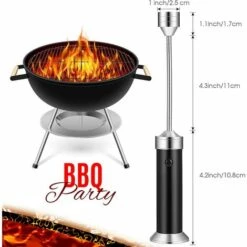 OSQI 3 Pièces Grill Barbecue Lumière Base Magnétique Led Lumière De Barbecue Lumière De Barbecue Réglable Avec Lampe De Gril à 360 Degrés Pour Grillades En Plein Air Et Barbecue, Noir -France Barbecue Soldes Boutique 65503693 2