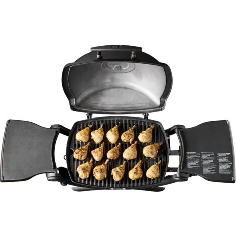 Barbecue à Gaz Weber Q 1200 Noir 4 Barbecue à Gaz Weber Q 1200 Noir – Image 2