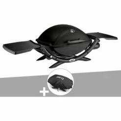 Barbecue Q 2200 + Housse - Weber - Noir