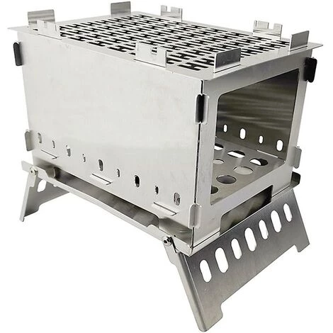 HELLO KITTY BAIN 1 Set Réchaud De Camping Portable En Acier Inoxydable Poêle à Bois Poêle Bbq Grill 3 HELLO KITTY BAIN 1 Set Réchaud De Camping Portable En Acier Inoxydable Poêle à Bois Poêle Bbq Grill