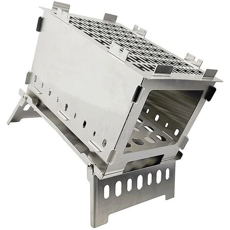 HELLO KITTY BAIN 1 Set Réchaud De Camping Portable En Acier Inoxydable Poêle à Bois Poêle Bbq Grill 7 HELLO KITTY BAIN 1 Set Réchaud De Camping Portable En Acier Inoxydable Poêle à Bois Poêle Bbq Grill â Image 5