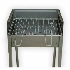 LISA Barbecue Portatif Cuisson Au Charbon De Bois En Fer Avec Grille 40×30 Vesuvio -France Barbecue Soldes Boutique 66374562 4