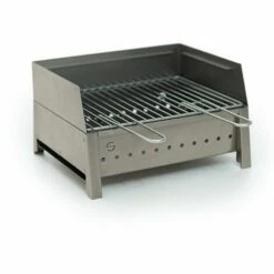 LISA Barbecue Portatif Cuisson Au Charbon De Bois En Fer Avec Grille 40×30 Vesuvio -France Barbecue Soldes Boutique 66374562 5
