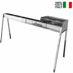 LISA Fornacella Barbecue Gril à Charbon De Bois Avec Kit De Cloison Milano 80+40 Plus 6 LISA Fornacella Barbecue Gril à Charbon De Bois Avec Kit De Cloison Milano 80+40 Plus -France Barbecue Soldes Boutique 66374579 2