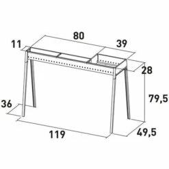 LISA Fornacella Barbecue Gril à Charbon De Bois Avec Kit De Cloison Milano 80+40 Plus 7 LISA Fornacella Barbecue Gril à Charbon De Bois Avec Kit De Cloison Milano 80+40 Plus -France Barbecue Soldes Boutique 66374579 3