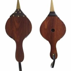 Soufflets De CheminéE Soufflet CheminéE Barbecue Soufflerie D'air En Bois Soufflets Suspendus Utilisé Pour Faire Un Feu Pour CheminéE Et Barbecue Au Charbon De Bois De Camping En Plein Air Brun Foncé 43x19cm -Adélala -France Barbecue Soldes Boutique 66385582 3
