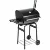 TECTAKE Barbecue Multifonctions, Grill, Fumoir Avec Thermomètre 48 Cm X 85 Cm X 123 Cm Noir - Noir -France Barbecue Soldes Boutique 66851048 1