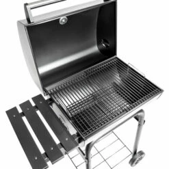 TECTAKE Barbecue Multifonctions, Grill, Fumoir Avec Thermomètre 48 Cm X 85 Cm X 123 Cm Noir - Noir -France Barbecue Soldes Boutique 66851048 5