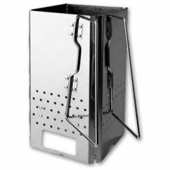 LIFCAUSAL Mini Poêles à Bois Extérieurs Camping Appareil De Cuisson Pique-nique Voyage En Acier Inoxydable Poêles à Bois Barbecue Gril Pliant