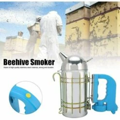 JOORRT Fumoir Pour Ruche, Fumeur De Ruche électrique, Fumeur De Ruche En Acier Inoxydable Avec Bouclier Thermique, Fumeur D'apiculture Pour L'extérieur Pour La Maison Des Abeilles -France Barbecue Soldes Boutique 67688544 5