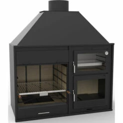 FM CALEFACCION Barbecue Charbon Bois FM FUSION 160 Avec Four -France Barbecue Soldes Boutique 6962199 3