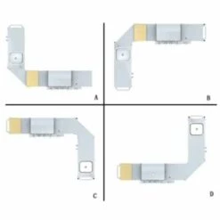 VidaXL Cuisine Extérieur Complète Missouri - Noir -France Barbecue Soldes Boutique 734328 5