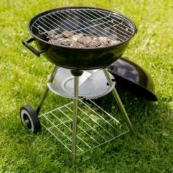 TECTAKE Barbecue Boule Ø 41,5 Cm Acier Galvanisé Grill Fumoir Avec Régulateur De Ventilation Température - Charbon De Bois - Noir 10 TECTAKE Barbecue Boule Ø 41,5 Cm Acier Galvanisé Grill Fumoir Avec Régulateur De Ventilation Température - Charbon De Bois - Noir -France Barbecue Soldes Boutique 7514132 4
