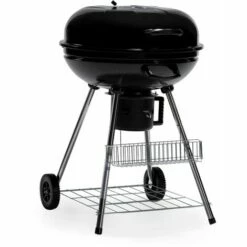 HABITAT ET JARDIN Barbecue Charbon De Bois "Midnight" - 68 X 58 X 90 Cm - Noir