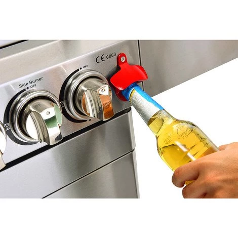 Barbecue à Gaz INOX 4 BRÛLEURS + 1 KIT RÔTISSOIRE (1 BRÛLEUR Infrarouge & TOURNEBROCHE)+ 1 Réchaud Et Thermomètre, 22KW,Grille/Plancha Inclus - DÖNER GREADEN - Inox 7 Barbecue à Gaz INOX 4 BRÛLEURS + 1 KIT RÔTISSOIRE (1 BRÛLEUR Infrarouge & TOURNEBROCHE)+ 1 Réchaud Et Thermomètre, 22KW,Grille/Plancha Inclus - DÖNER GREADEN - Inox – Image 5