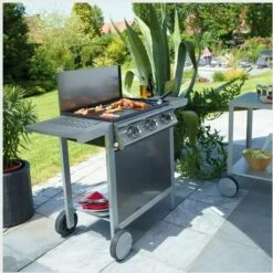 Cook'in Garden - Barbecue Au Gaz PUERTA LUNA - 3 Brûleurs 10,5kW - Gris 11 Cook'in Garden - Barbecue Au Gaz PUERTA LUNA - 3 Brûleurs 10,5kW - Gris -France Barbecue Soldes Boutique 8811943 5